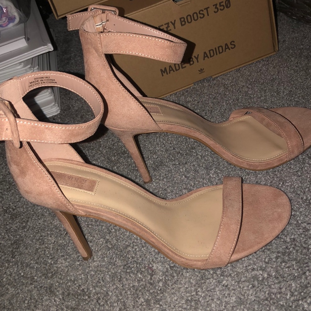 WIDE FIT Ankle Strap Heel